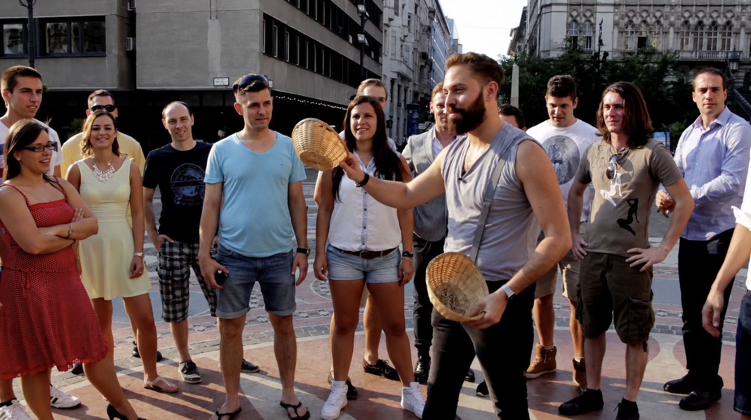 Social Artists out in the city