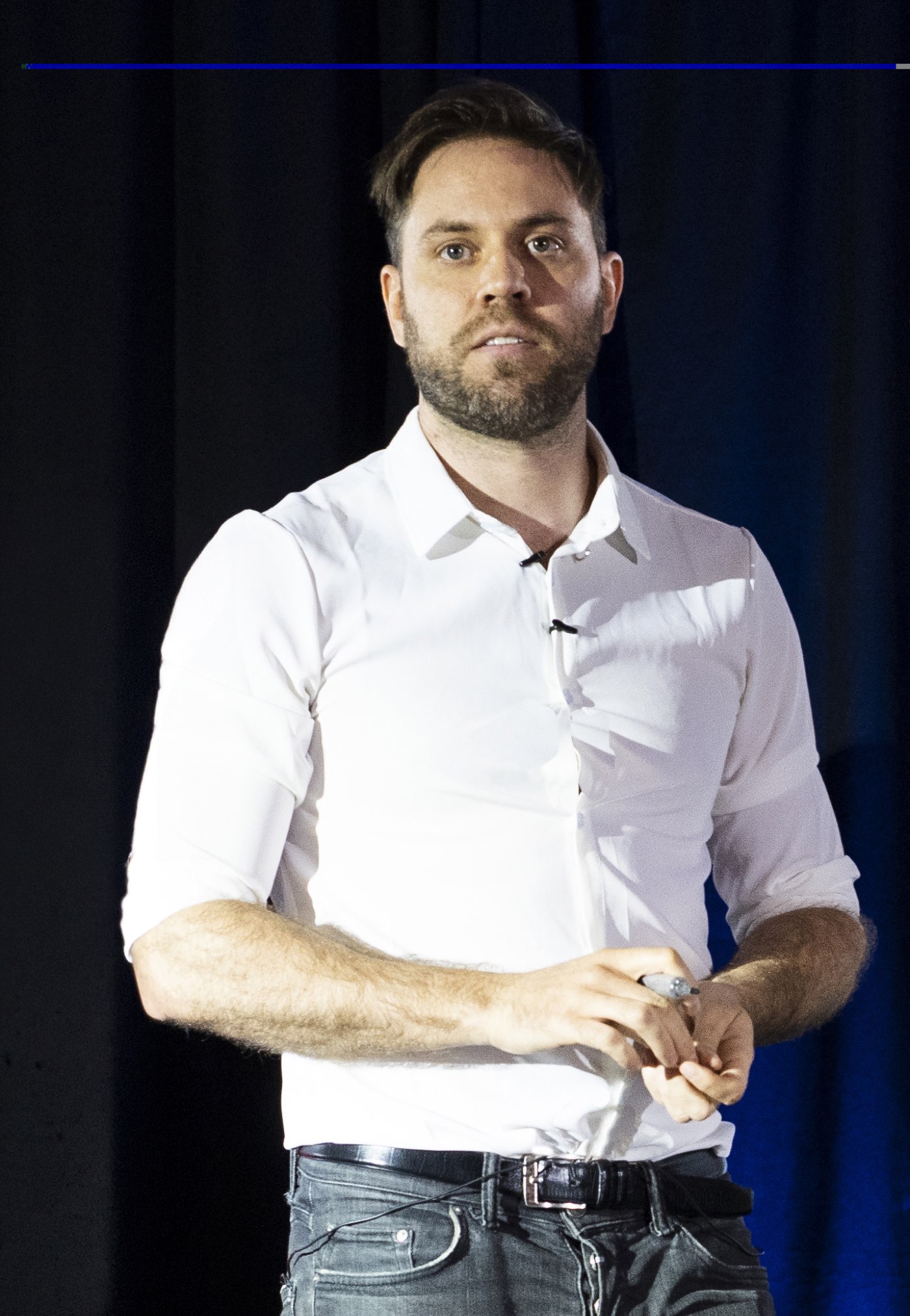 John Cooper speaking